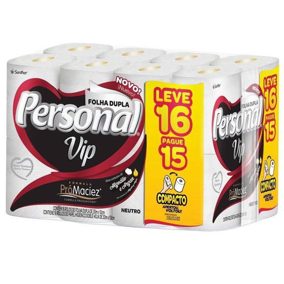 Papel higienico personal vip f. d.neutro 16x30 mts é boa?