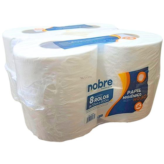 Imagem de Papel Higiênico Rolão Extra Luxo Nobre 10X300 Mts Folha