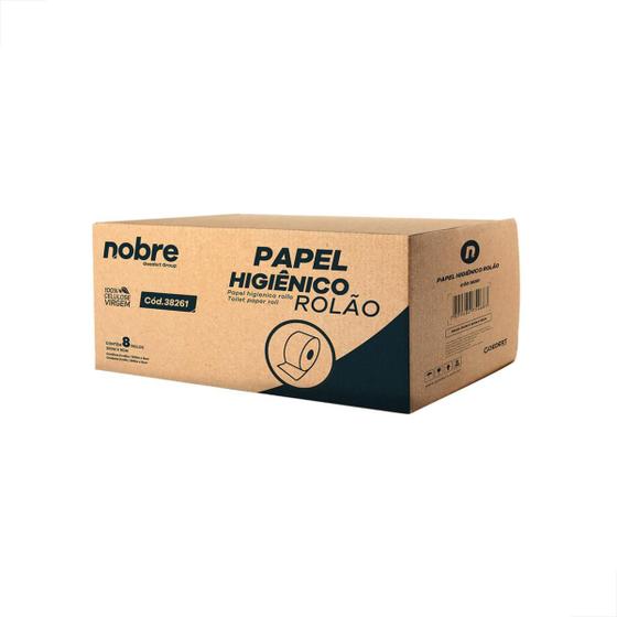 Papel Higiênico Rolão Industrial Grande 300m C/8 Rolos Menor preço em Papel Higiênico Rolão Industrial Grande 300m C/8 Rolos