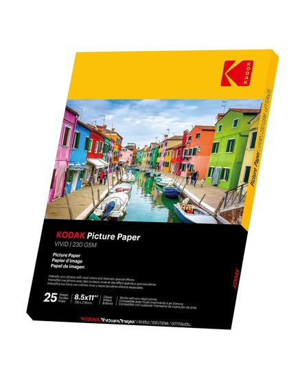 Imagem de Papel ilustrativo KODAK Vivid 8,5x11 25 folhas 230g/m2 11,9mil