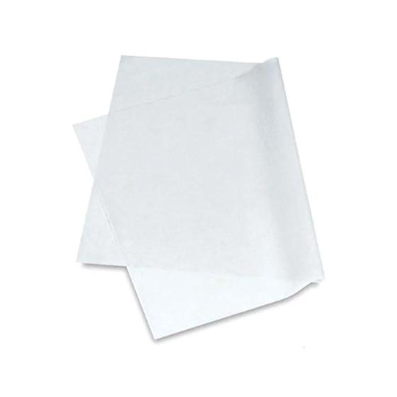 Imagem de Papel Impermeável Manteiga Branco 50 X 70CM Liso 40Gr 100 Folhas