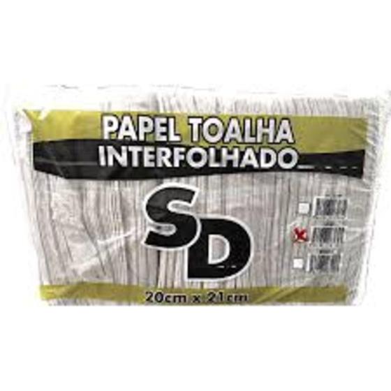 Imagem de Papel interfolha sd celulose 20x21cm 700 grs