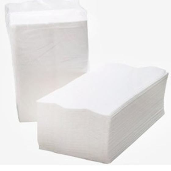 Imagem de Papel Interfolhas Luxo Toalhas De Papel Interfolhas Duas Dobras, Medindo 21Cm X 20,5Cm