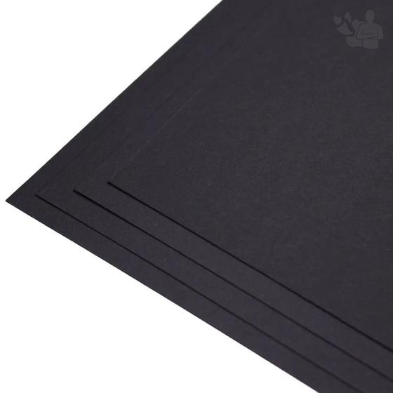 Imagem de Papel Kraft Card Plus 240g A3 (black) 50 Folhas