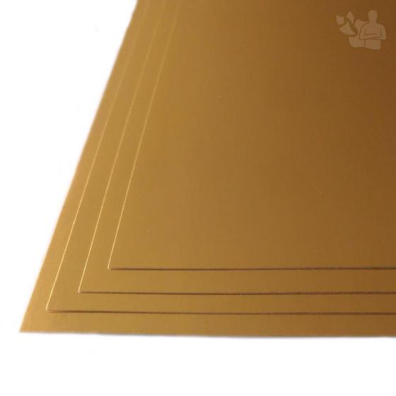 Imagem de Papel Laminado Lamicote 180G A4 (Dourado) 10 Folhas