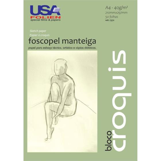 Imagem de Papel Manteiga 40G Croquis A4