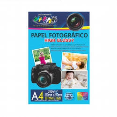 Imagem de Papel Off Paper Fotografico High Glossy A4 240G C/50
