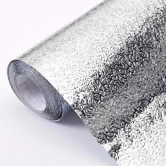 Papel Parede Alumínio Impermeável Folha Autoadesiva Cozinha - Interponte Menor preço em Papel Parede Alumínio Impermeável Folha Autoadesiva Cozinha - Interponte