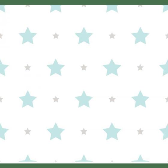 Imagem de Papel Parede Treboli Estrelas Tiffanys 5844 Rolo: 10M X