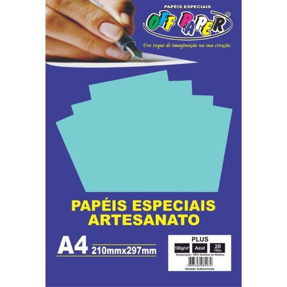 Imagem de Papel Plus ul 180G 20 Folhas Off Paper