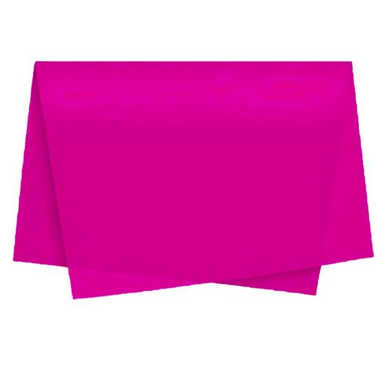 Imagem de Papel seda pink  pacote com 100 - kaz   48cm x 66cm