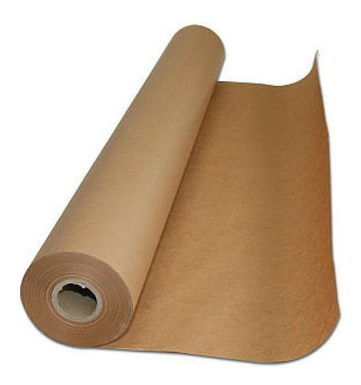 Imagem de Papel Semi Kraft Pardo Rolo Bobina 60cm 3kg Pronta Entrega