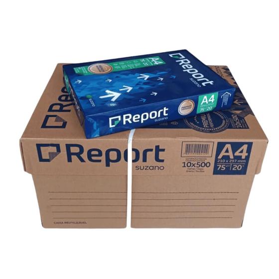 Imagem de Papel sulfite 75g a4 report 10pt c/500fls (10x500)