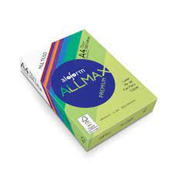 Imagem de Papel Sulfite A4 75g Allmax Premium - Pacote 500 folhas Aloform