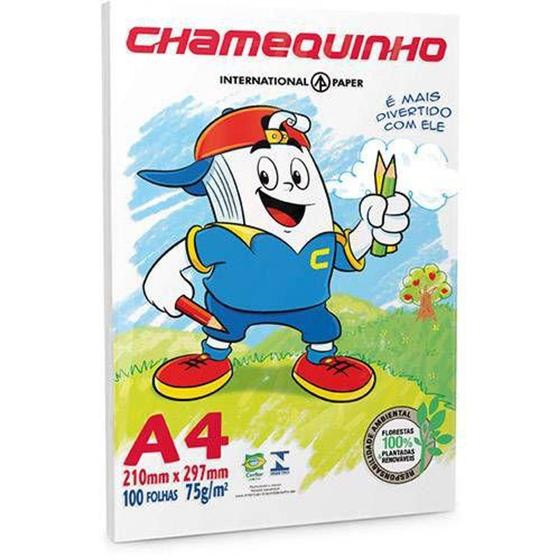 Papel Sulfite A4 Branco (21x29,7cm) - 100fls - Chamequinho - Chamex é ruim? Papel Sulfite A4 Branco (21x29,7cm) - 100fls - Chamequinho - Chamex é boa?