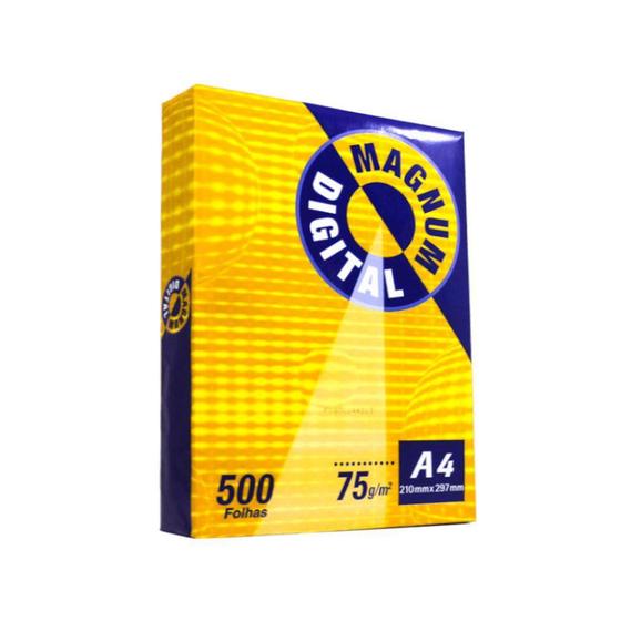 Papel Sulfite A4 Branco 75g 500 folhas Magnum Digital é ruim? Papel Sulfite A4 Branco 75g 500 folhas Magnum Digital é boa?
