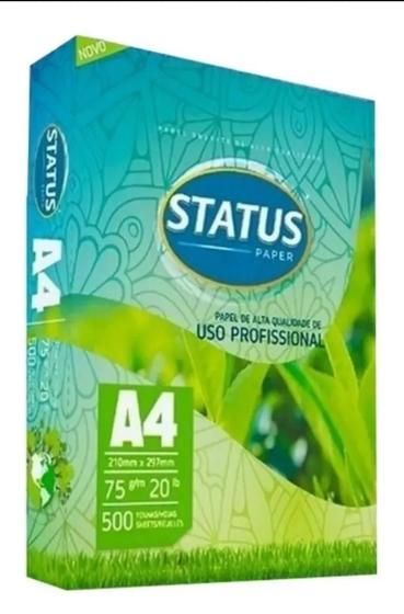 Papel Sulfite A4 Magnum 500folhas Status Papel Sulfite Magazine Luiza 7220