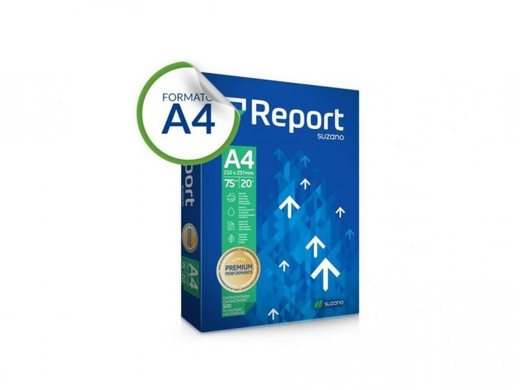 Papel Sulfite A4 Report Premium Resma Com 500 Folhas Menor preço em Papel Sulfite A4 Report Premium Resma Com 500 Folhas