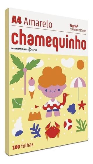 Papel Sulfite Chamequinho Tamanho A4 Gramatura 75g - 200 F. - CHAMEX ...
