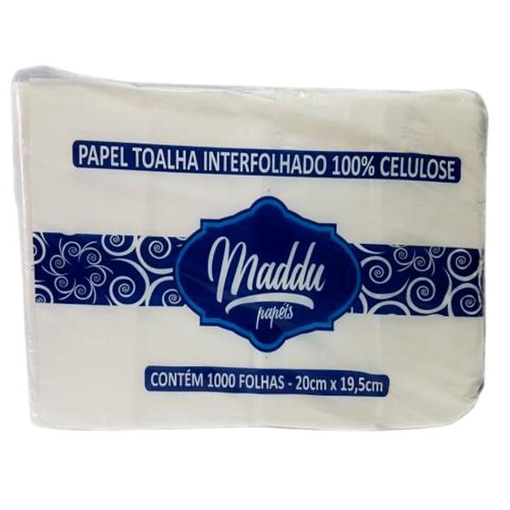 Imagem de Papel t. inter. maddu 100% celulose 1000f (20x19,5cm)