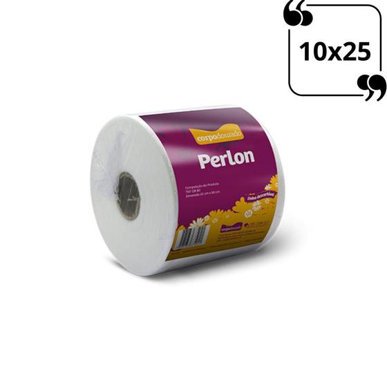 Imagem de Papel TNT Perlon Para Depilação GR 80 Rolo TNT Corpo Dourado 10cm 25m e 50m