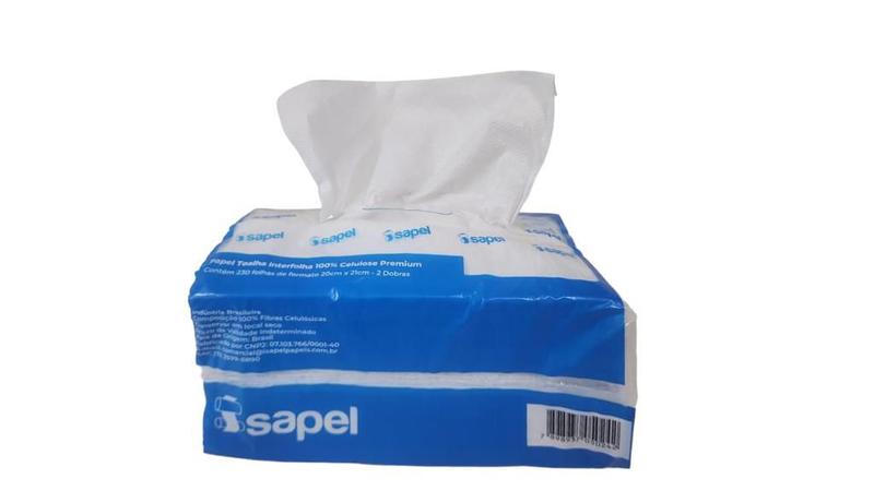 Papel toalha interfolhado 100% celulose c/ 230 folhas isapel Menor preço em Papel toalha interfolhado 100% celulose c/ 230 folhas isapel