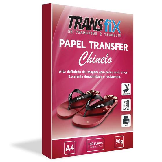 Imagem de Papel Transfer Chinelos 100 folhas