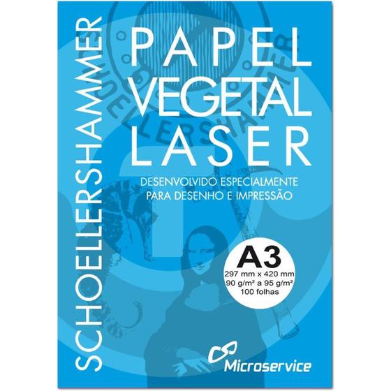 Imagem de Papel Vegetal A3 90/95G 297X420MM PCT com 100