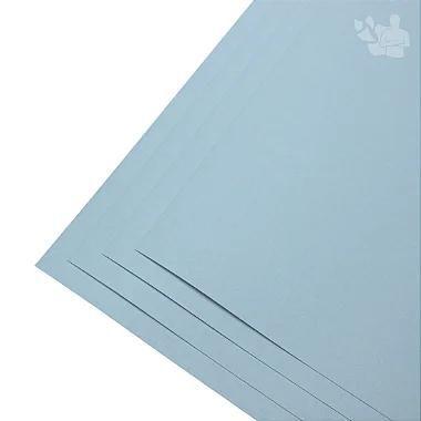 Imagem de Papel Vergê Água Marinha (Azul Claro) 180g A4 100 folhas