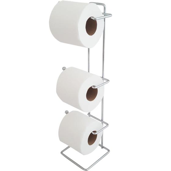 Papeleira Para Banheiro Porta Papel Higiênico De Chão Lavabo Menor preço em Papeleira Para Banheiro Porta Papel Higiênico De Chão Lavabo
