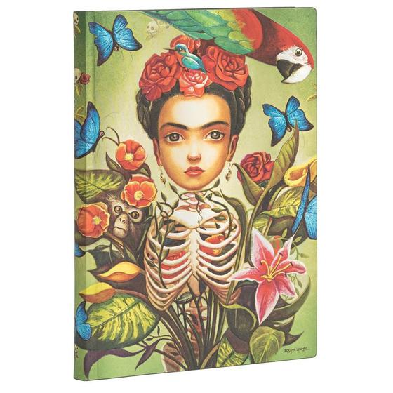 Imagem de Paperblanks Flexis Frida Midi Pautado