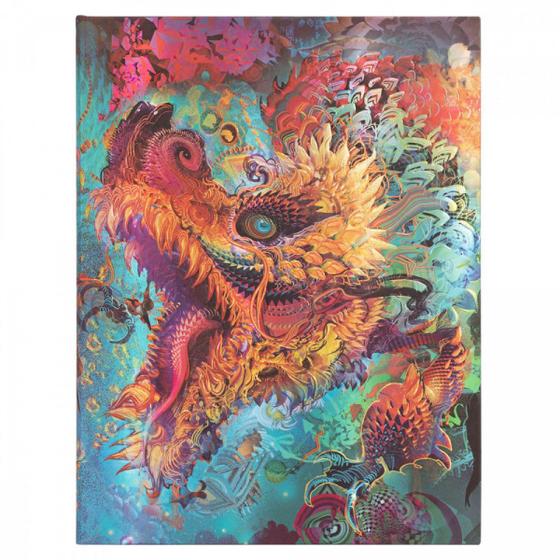 Imagem de Paperblanks Humming Dragon Capa Dura Midi Pautado