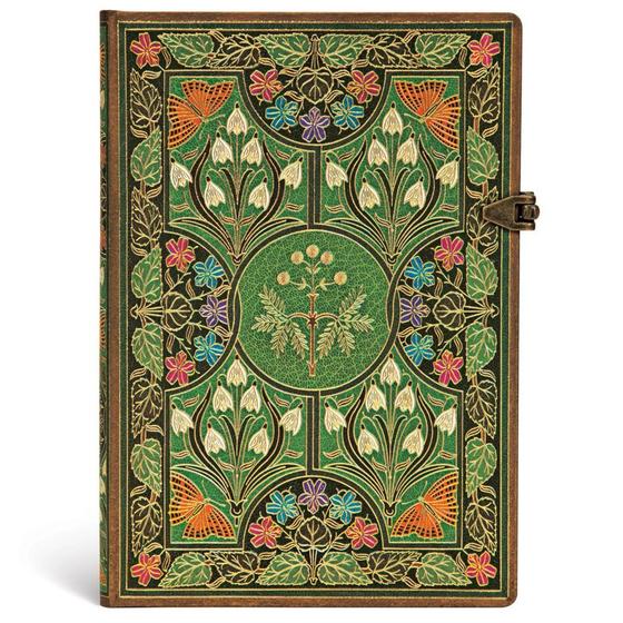 Imagem de Paperblanks Poetry In Bloom Capa Dura Midi Pautado