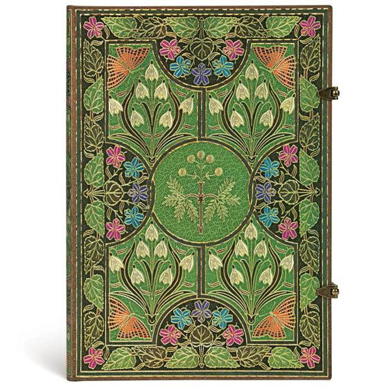 Imagem de Paperblanks Poetry In Bloom Grande Capa Dura Sem Pauta