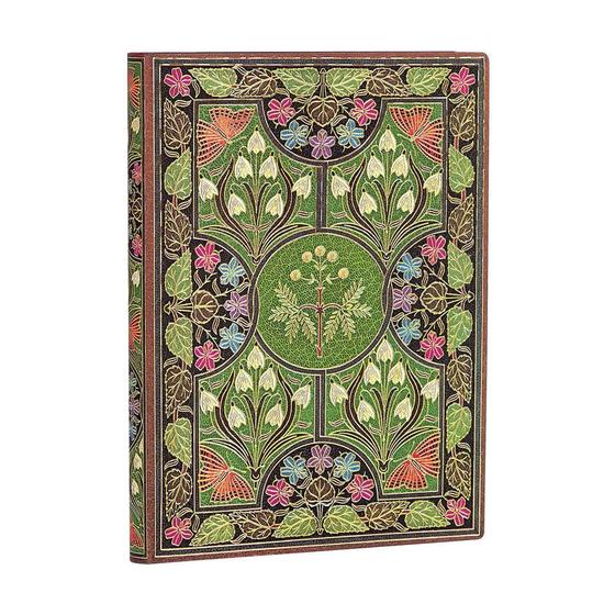 Imagem de Paperblanks Poetry In Bloom Midi Capa Flexível Pautado