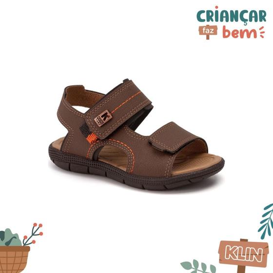 Imagem de Papete Infantil Klin Tic Tac Casual - Chocolate