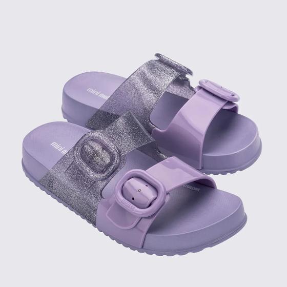 Imagem de Papete  Infantil Mini Melissa Cozy Lilás/Glitter