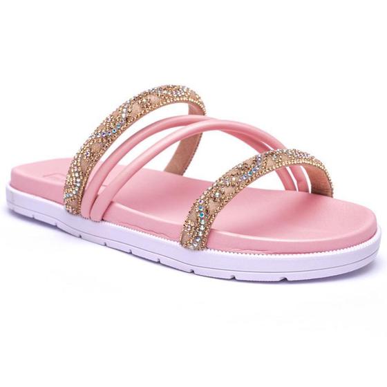 Imagem de Papete Infantil Molekinha Tira Strass Menina - Rosa