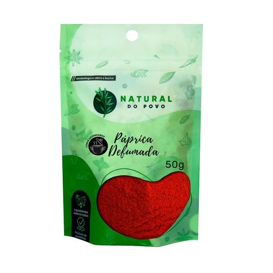 Imagem de Páprica Picante Em Pó Qualidade Premium 100% Natural Pouch 50g 