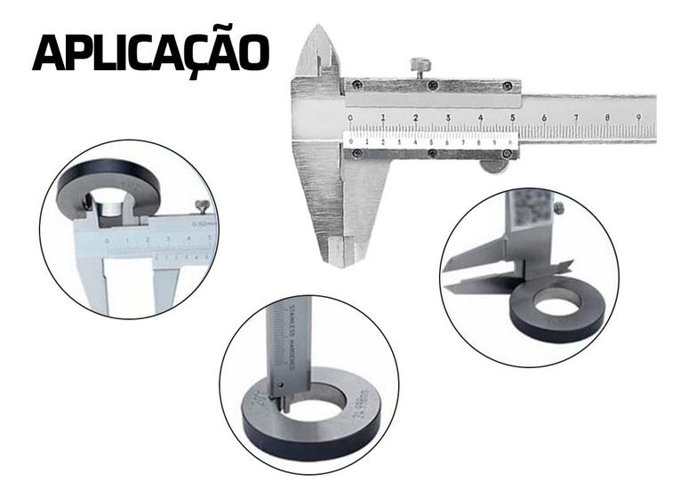 Imagem de Paquimetro Manual Universal Analogico 150mm Aço Inox