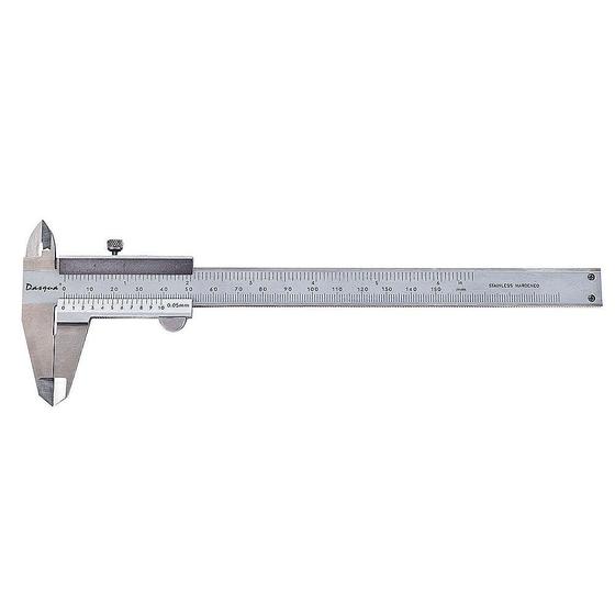 Imagem de Paquímetro Univ. Analógico Titânio Dasqua 150Mm - 416,0004