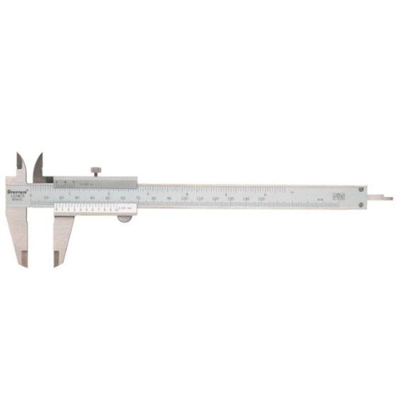 Imagem de Paquímetro Universal 200mm/8" 0,05mm 125MEBT-8/200 STARRETT