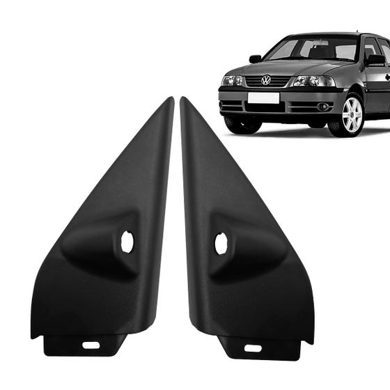 Imagem de Par Acabamento Interno Retrovisor VW Gol G2/G3/G4