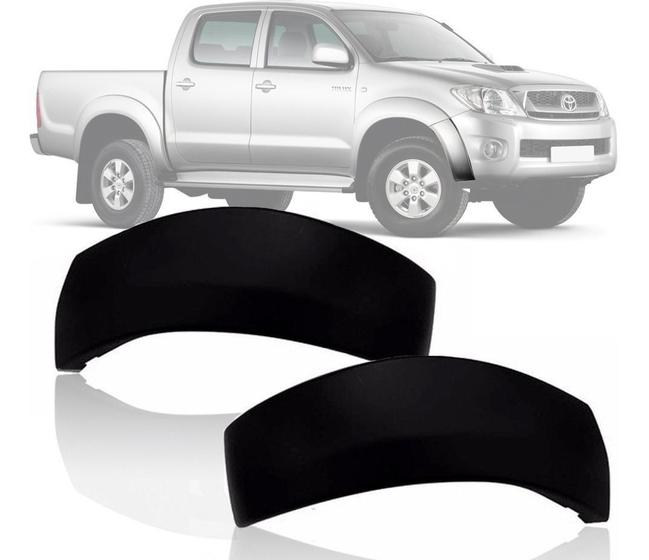 Imagem de Par Alargador Parachoque Hilux 2012 2013 2014 2015 2016