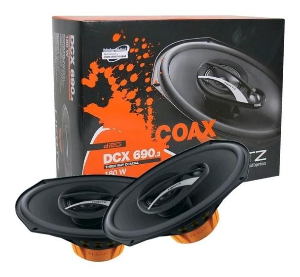 Imagem de Par Alto Falante Mais Vendido Dcx690 Som Gol 2 Vias 180w Top