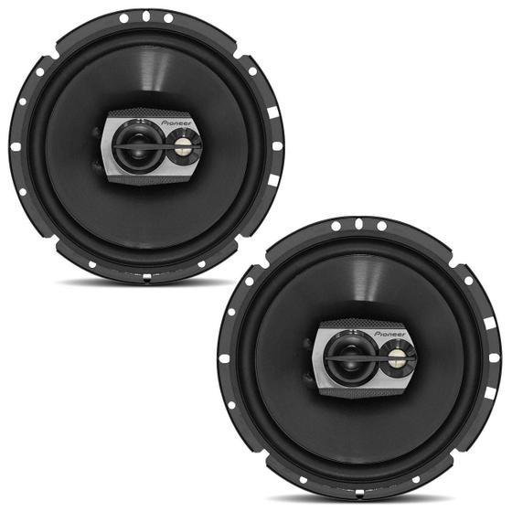 Imagem de Par Alto Falante Pioneer TS-1790BR 6 Polegadas 120W RMS 4 Ohms Triaxial Bob Simples Preto