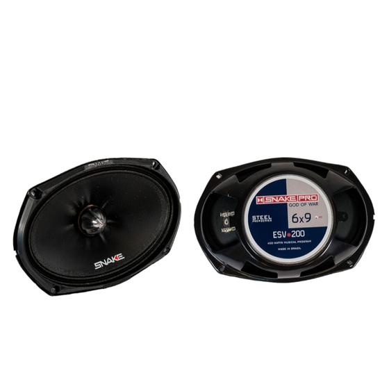 Imagem de Par alto-falante Snake ESV 200 6X9 polegadas 200W RMS Black