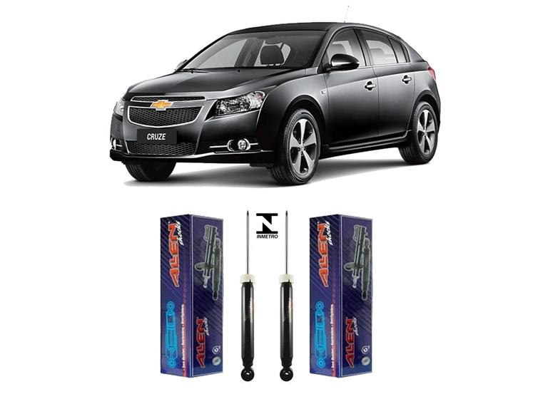 Imagem de Par Amortecedor Allen Traseiro Chevrolet Cruze 2011 a 2016