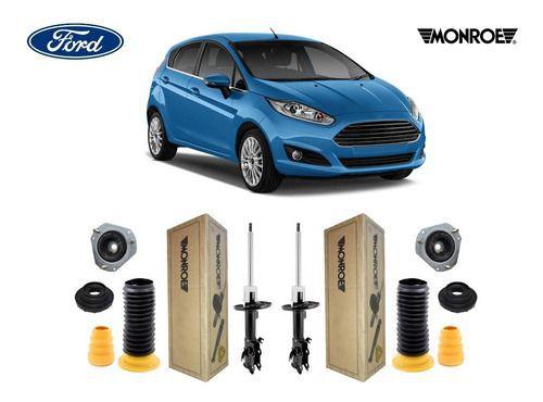 Par Amortecedor C/kit Coxim Dianteiro New Fiesta 2014 2015 2016 Menor preço em Par Amortecedor C/kit Coxim Dianteiro New Fiesta 2014 2015 2016