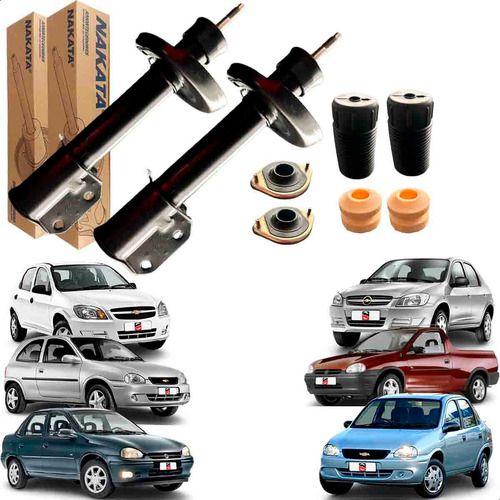 Par Amortecedor Dianteiro Celta Corsa Classic Corsa Wind Celta Chevrolet Prisma 1.0 1.4 1.6 8v 1994 1995 1996 a 2015 - Nakata Imagem de Par Amortecedor Dianteiro Celta Corsa Classic Corsa Wind Celta Chevrolet Prisma 1.0 1.4 1.6 8v 1994 1995 1996 a 2015